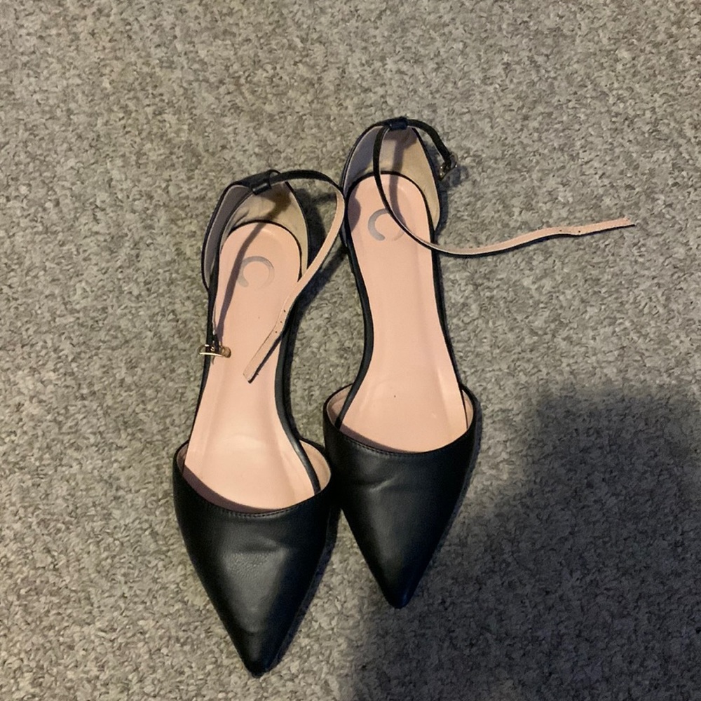 Black  flats